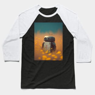 Lonely Little Bot Baseball T-Shirt